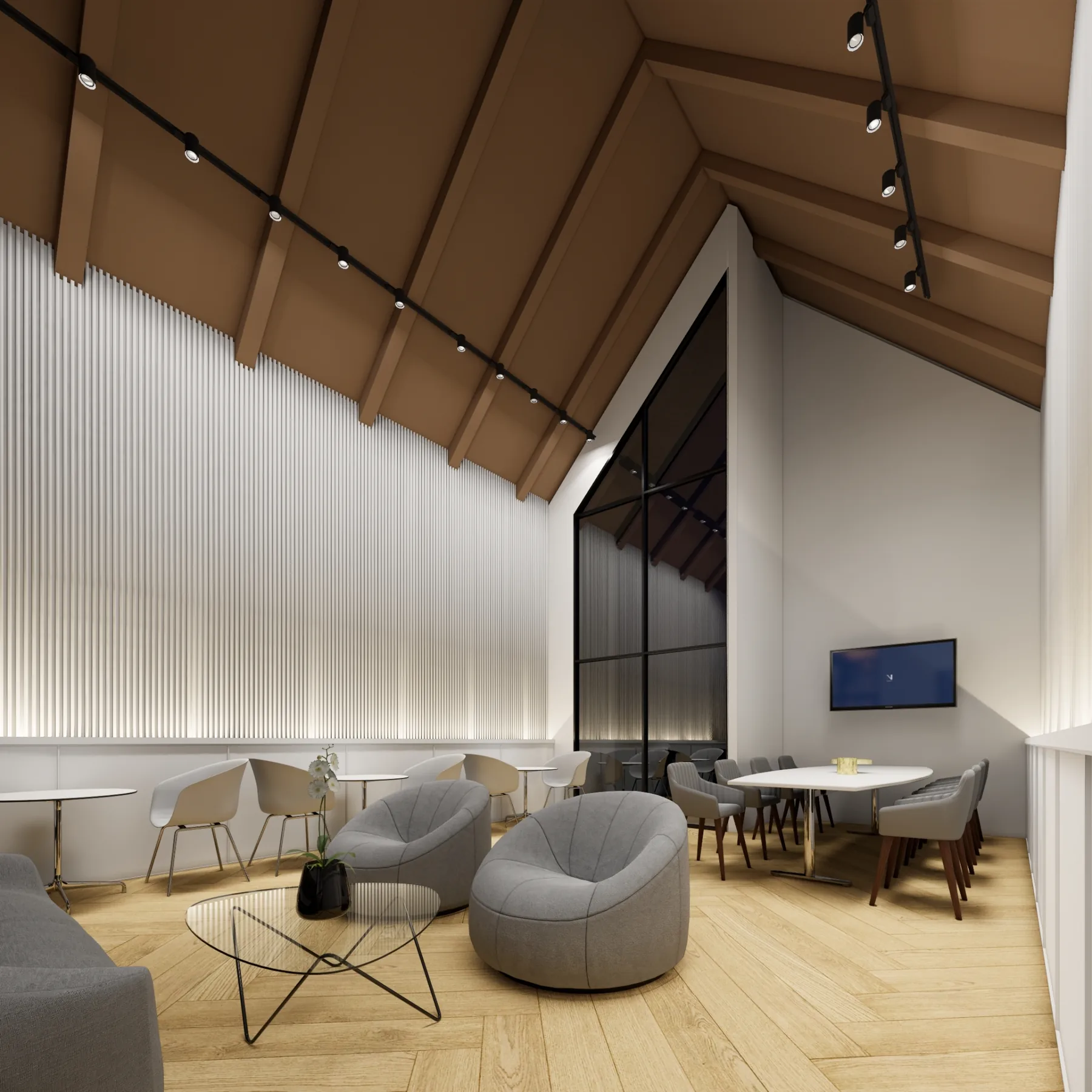 พื้นที่ Co-working และพักผ่อน